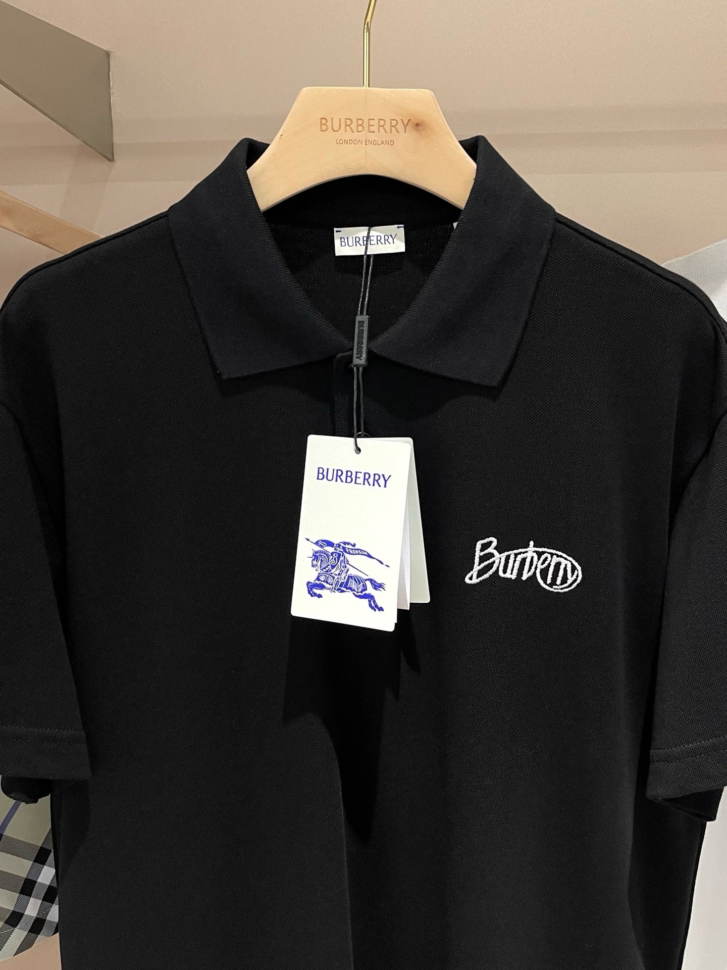 Black and Blue Polo