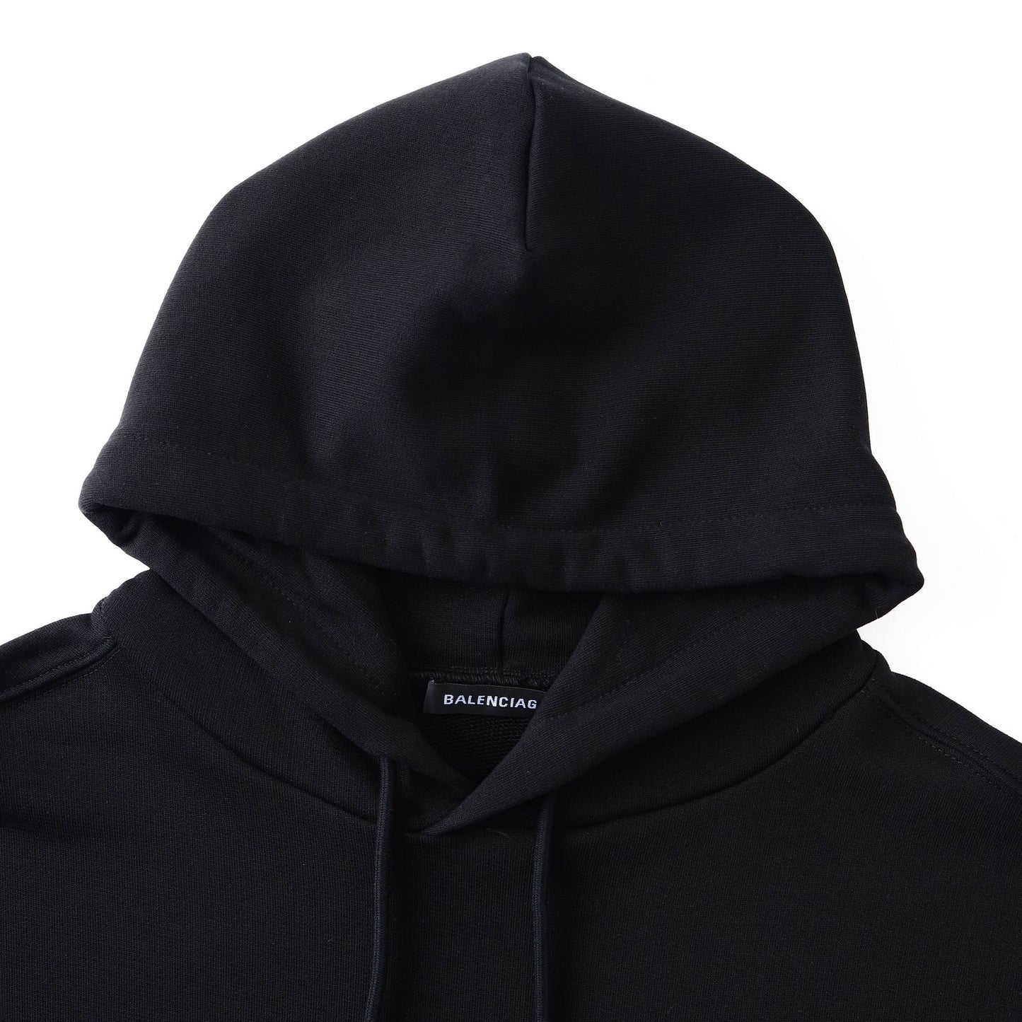 Schwarzer Hoodie