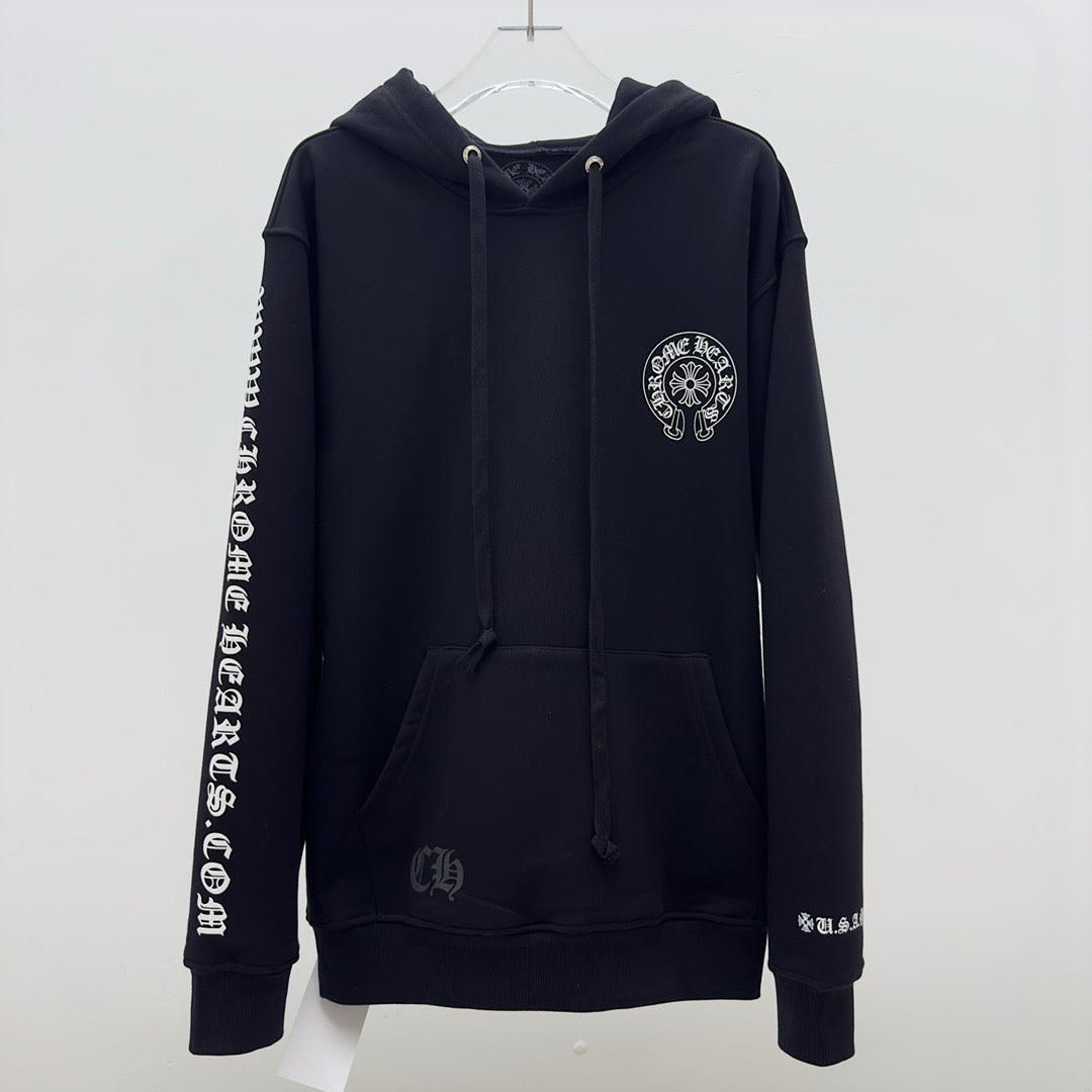 Black and White Hoodie