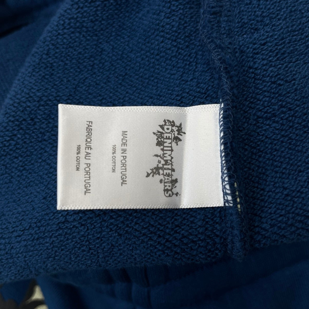 Blaue Hose
