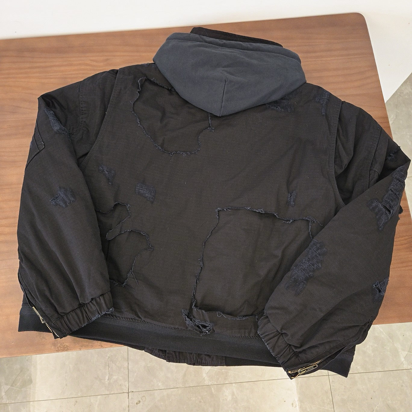 Schwarze Jacke