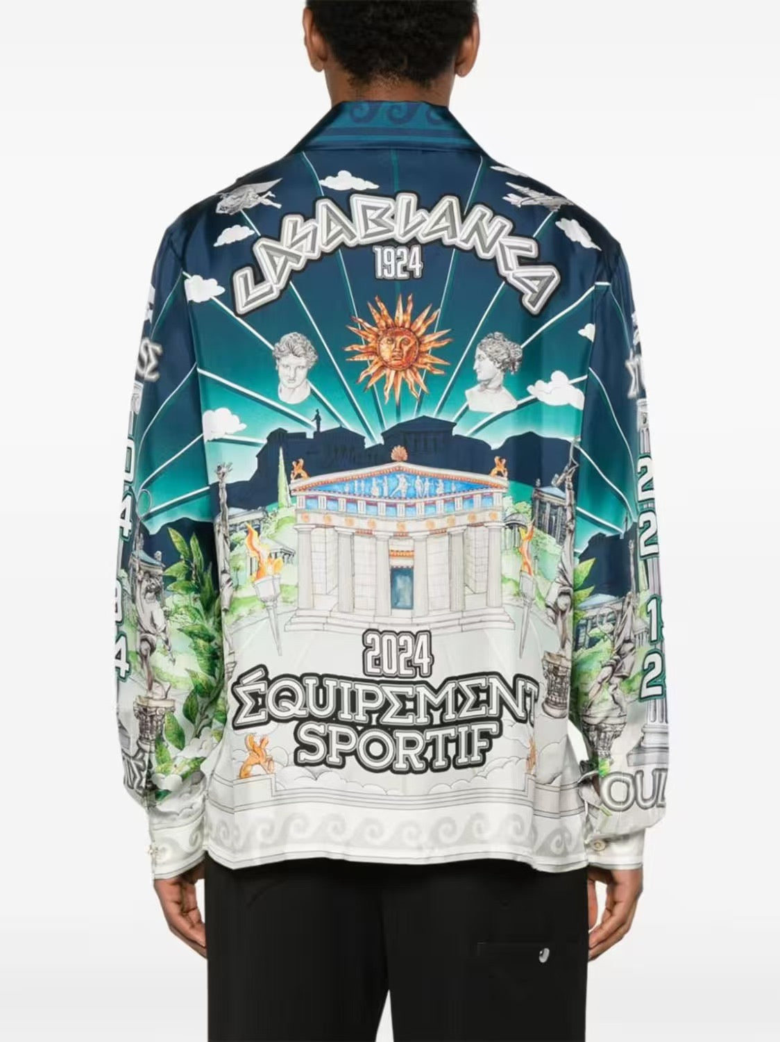 Mehrfarbige Jacke