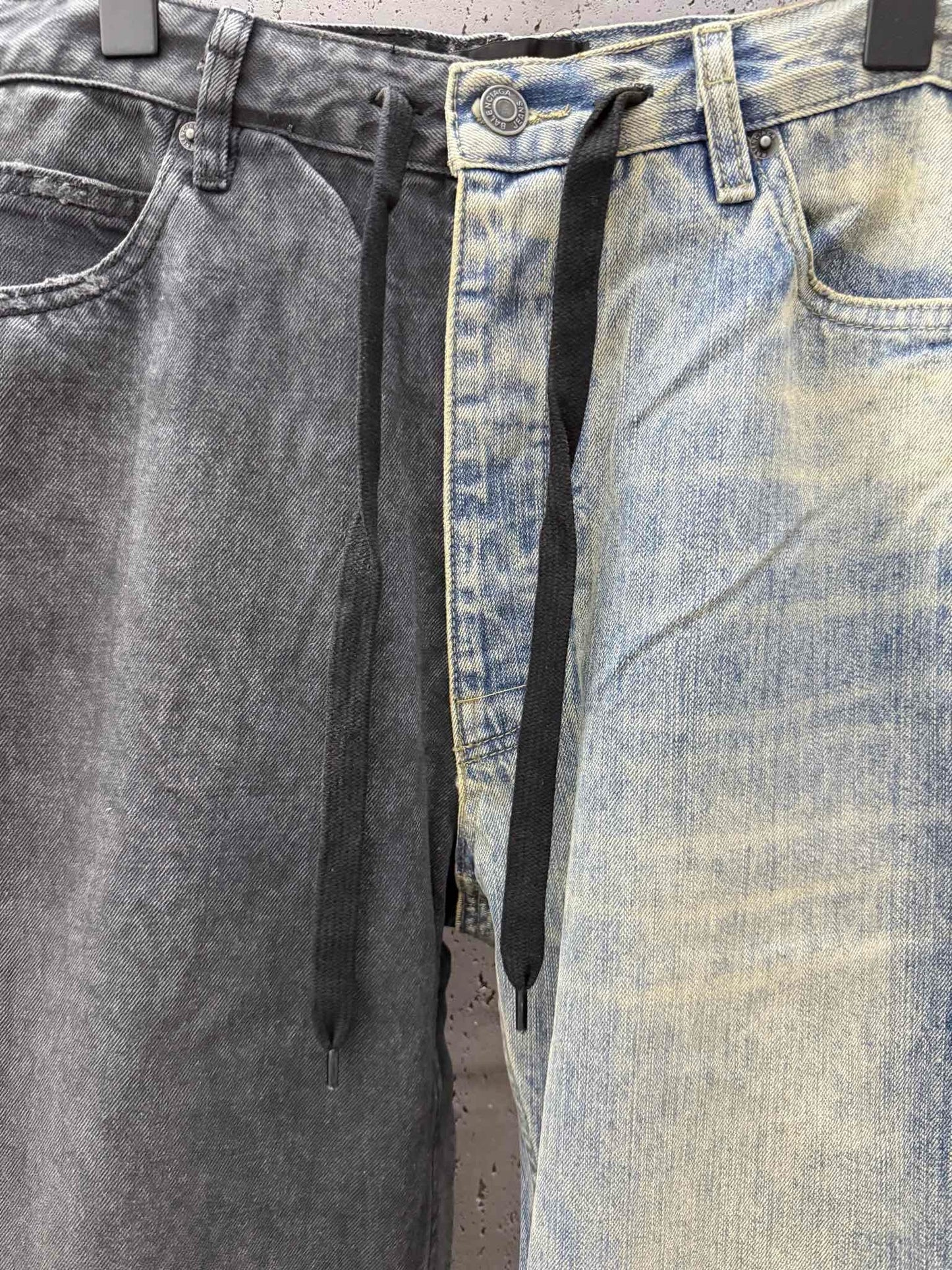 Pantalón negro azul