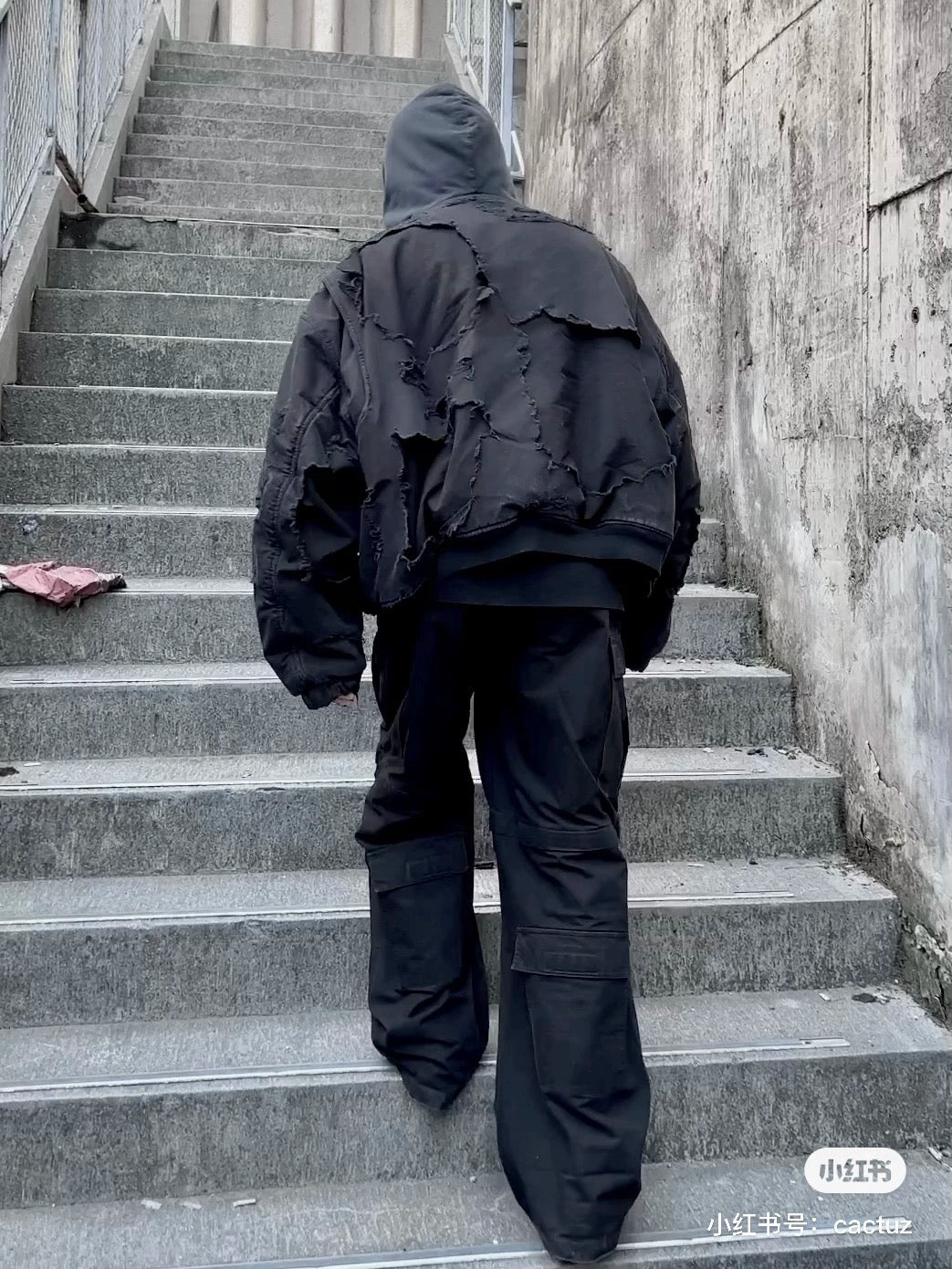 Schwarze Jacke