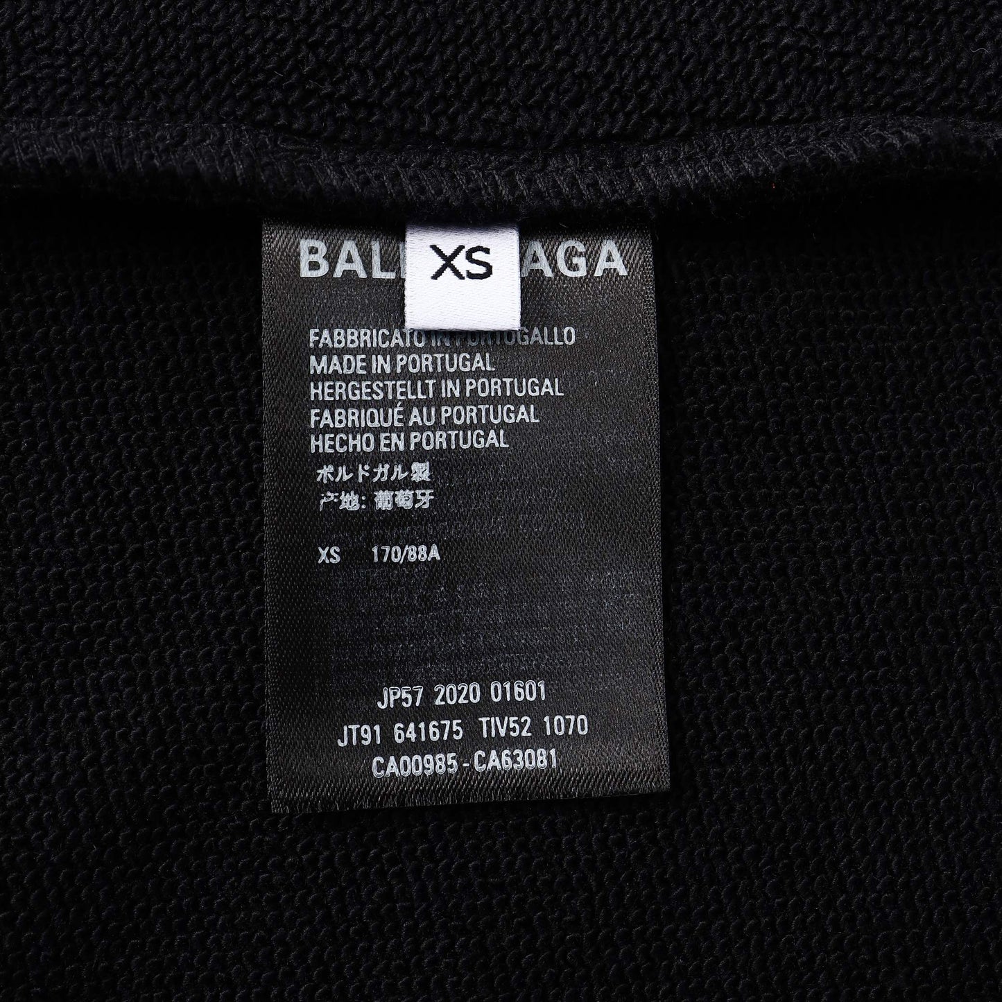 Schwarzer Hoodie