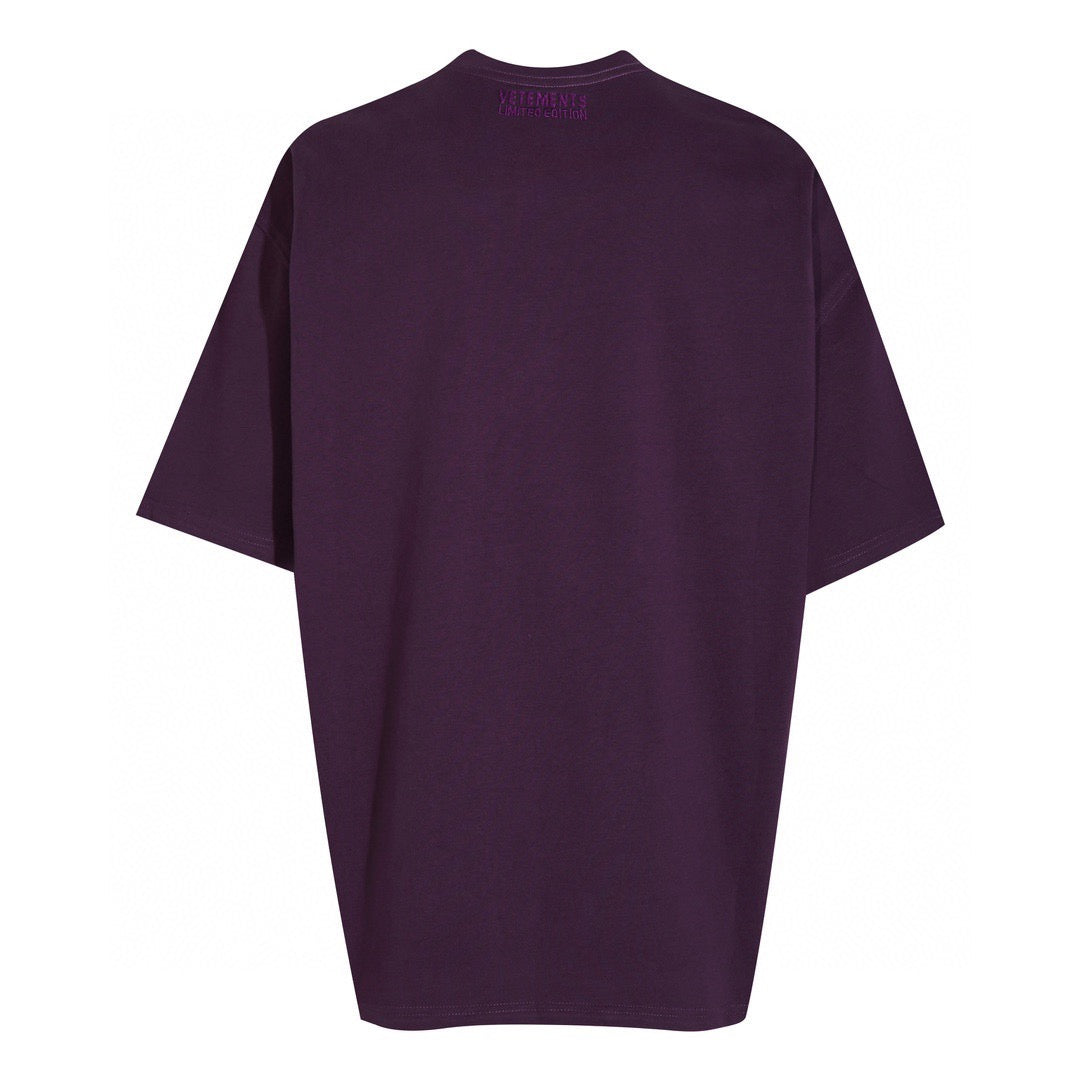 Black,White and Purple T-shirt
