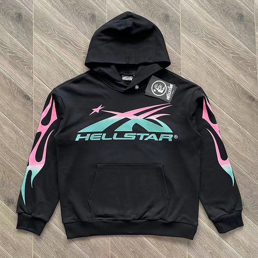Schwarzer Hoodie