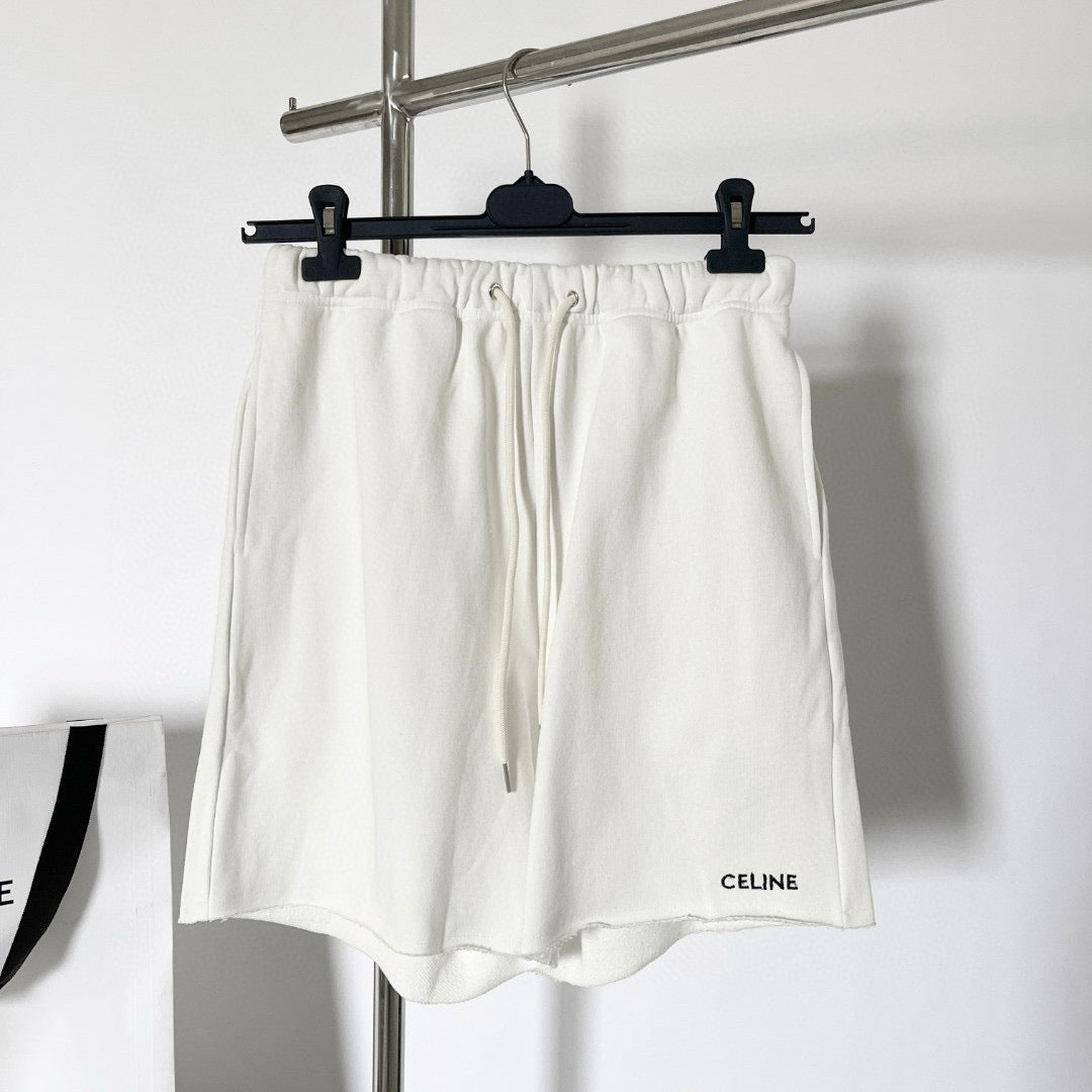 Schwarz-weiße Shorts