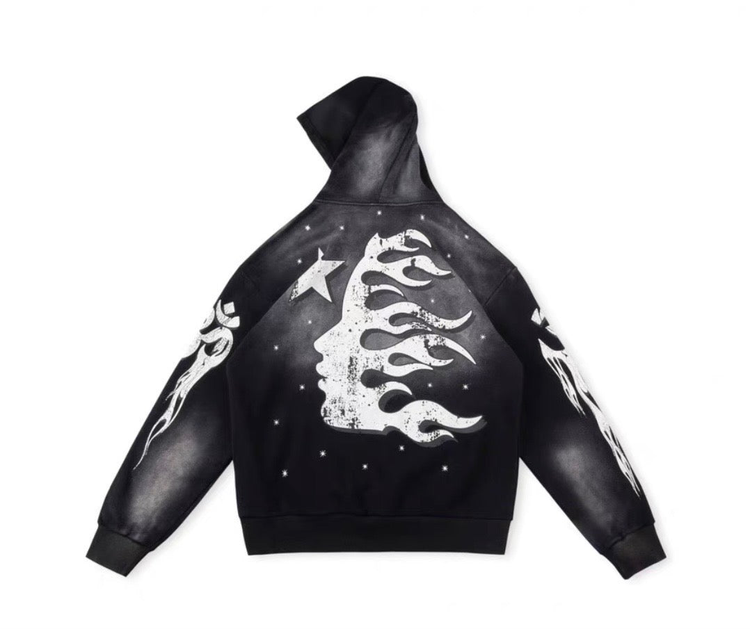 Dark black Hoodie