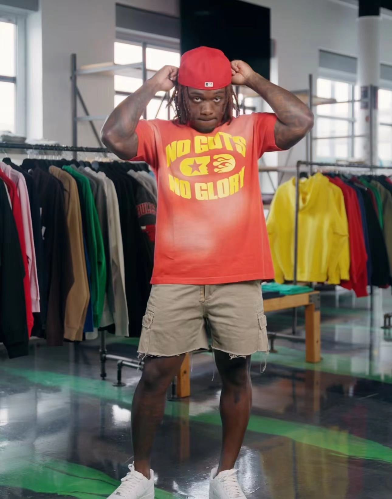 camiseta roja
