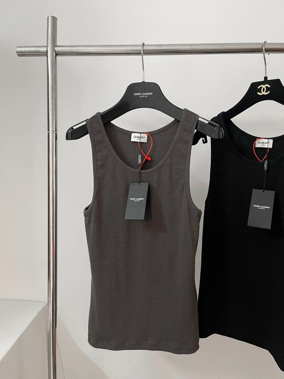Grey and Black Vest