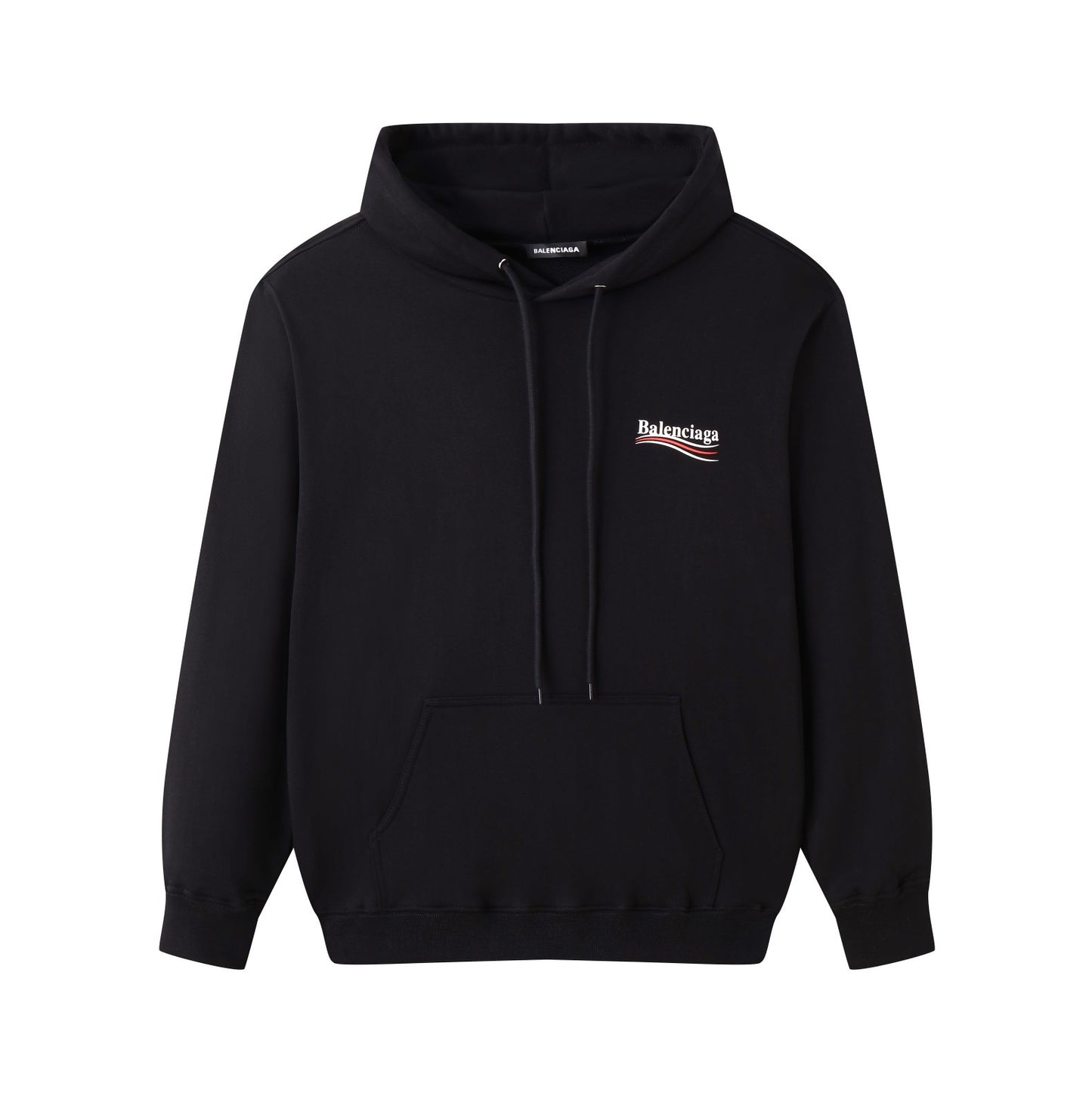 Schwarzer Hoodie