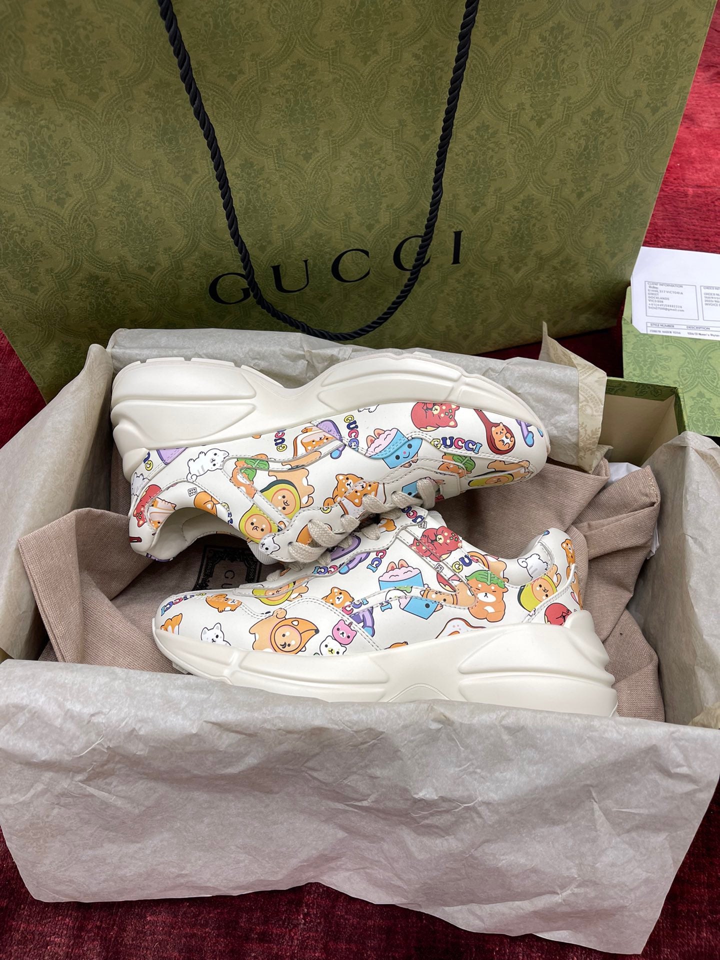Zapatos multicolor