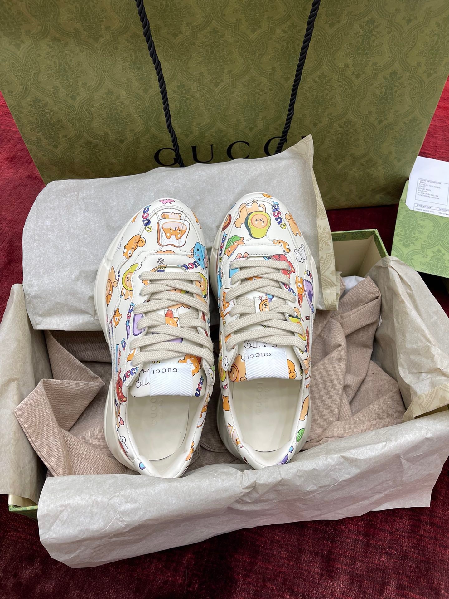 Zapatos multicolor