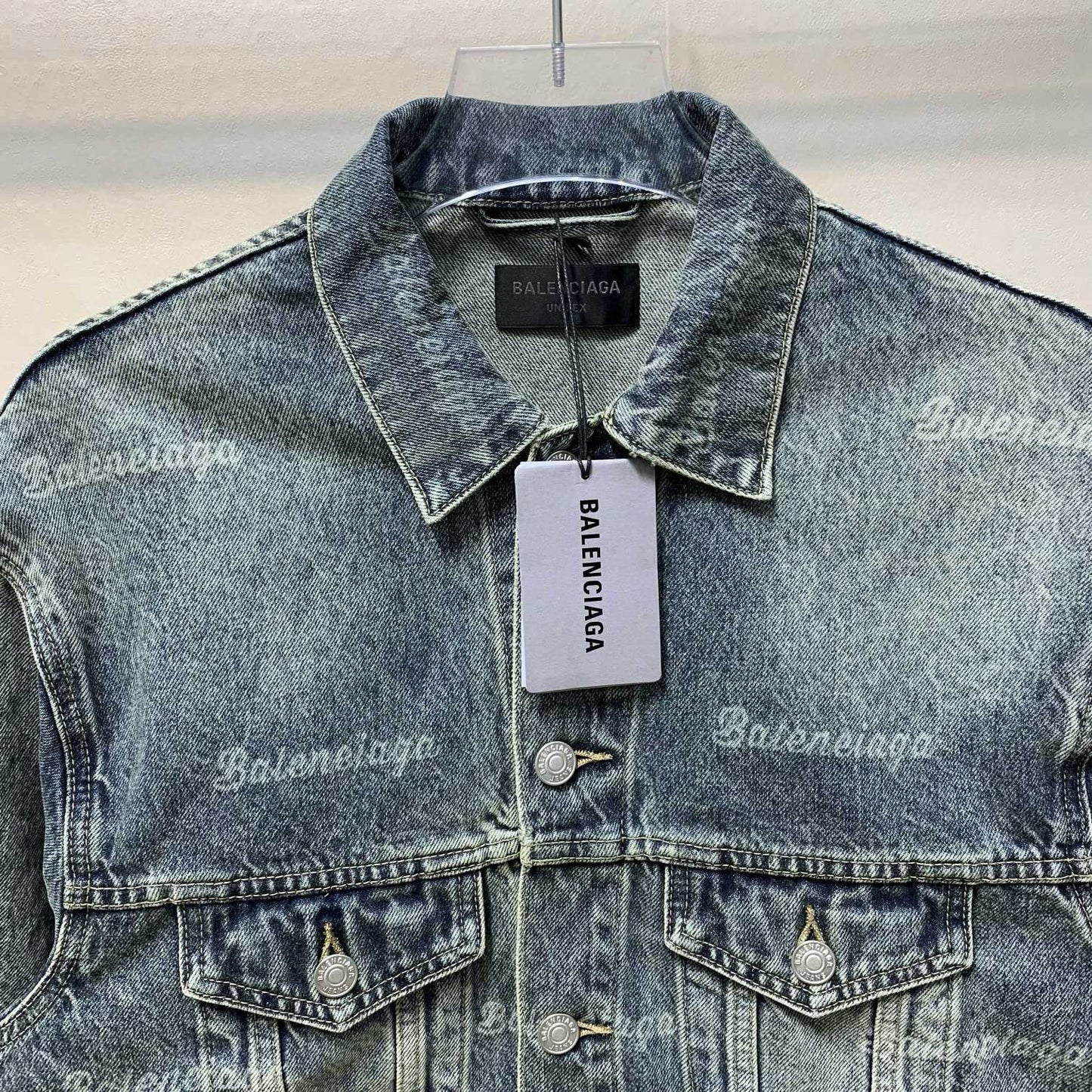 Chaqueta azul grisácea
