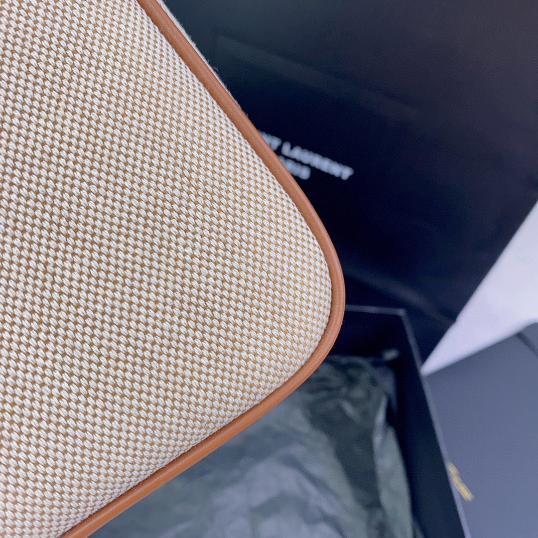 Bolsa marrón blanca