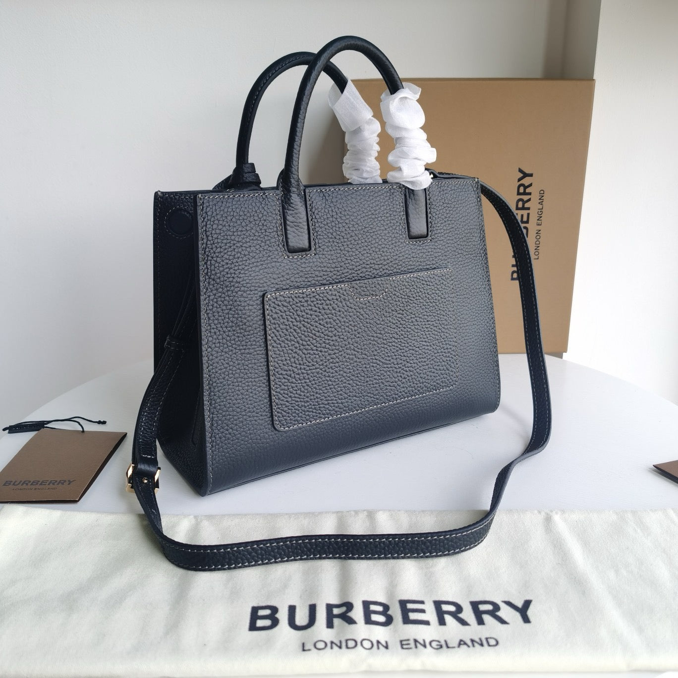 Brown and Black Bag