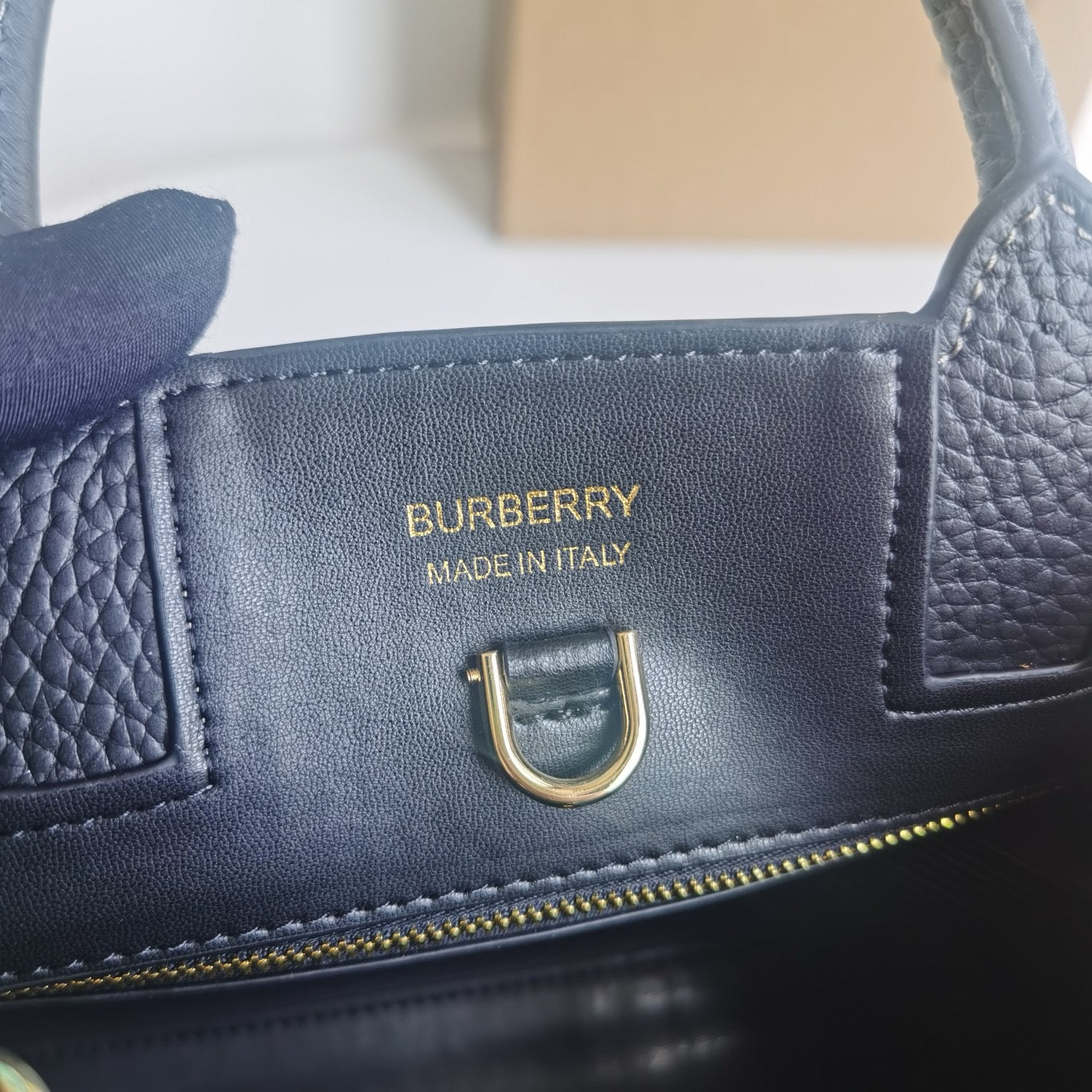Brown and Black Bag