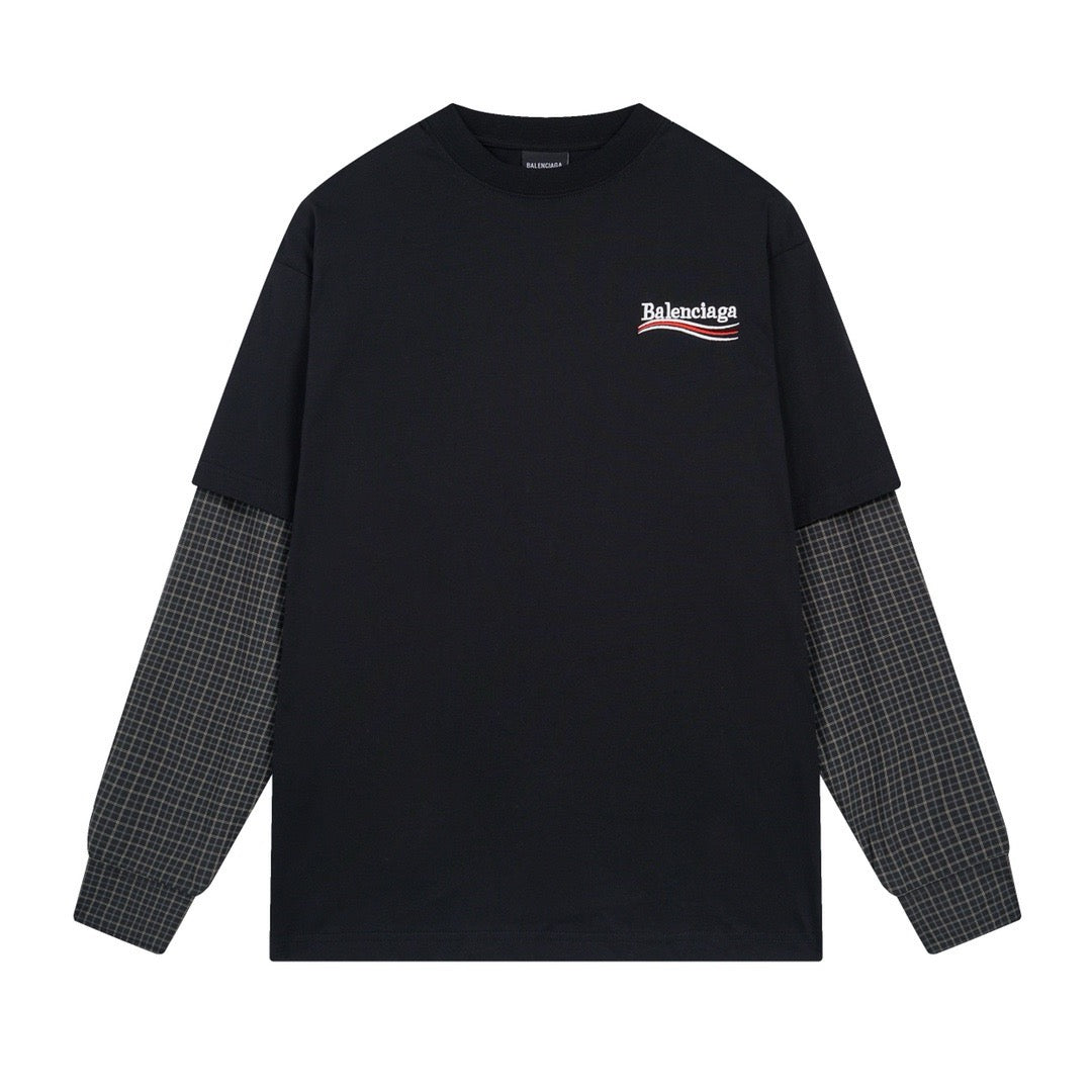 Schwarzes Sweatshirt