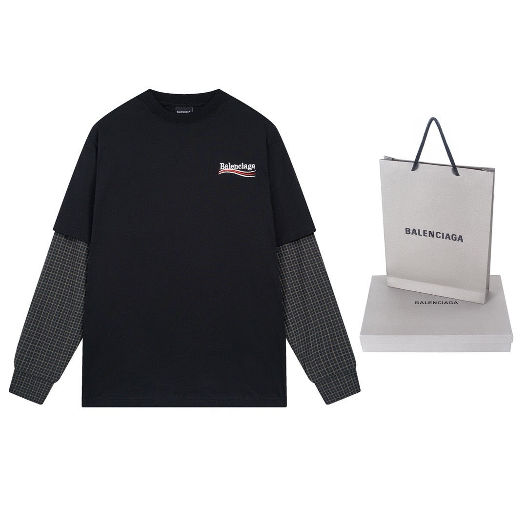 Schwarzes Sweatshirt