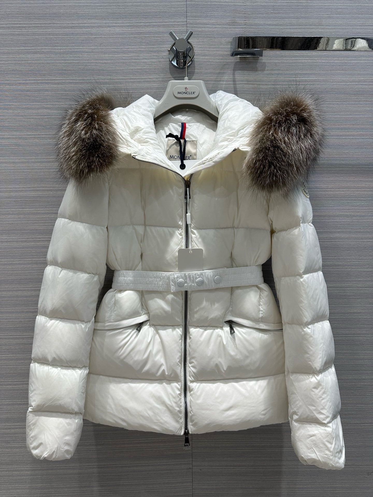 Black,White and Green Jacket