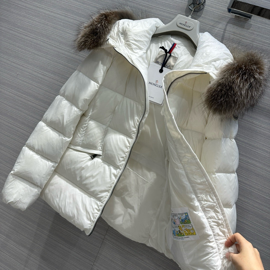 Black,White and Green Jacket