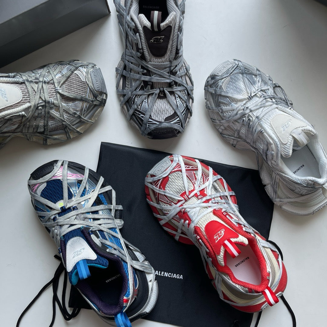 Mehrfarbige Schuhe