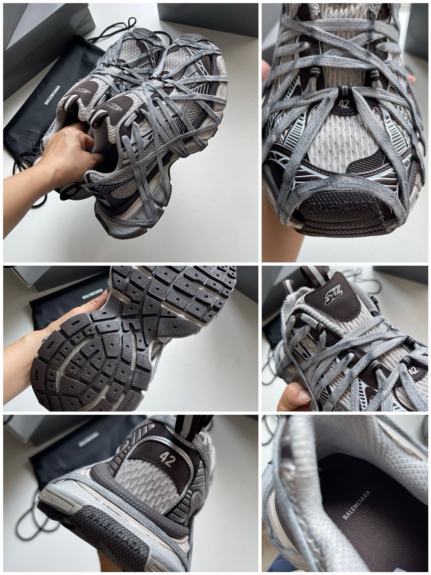 Mehrfarbige Schuhe