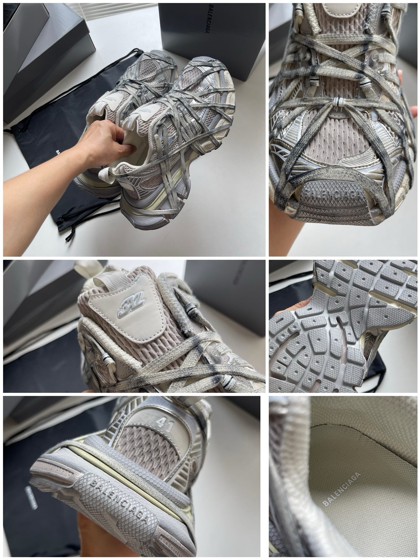 Mehrfarbige Schuhe