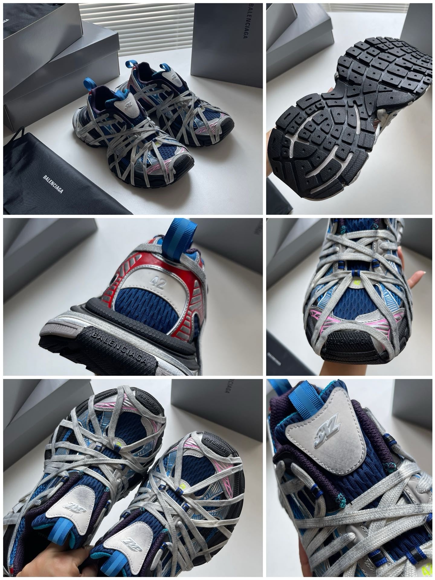 Mehrfarbige Schuhe