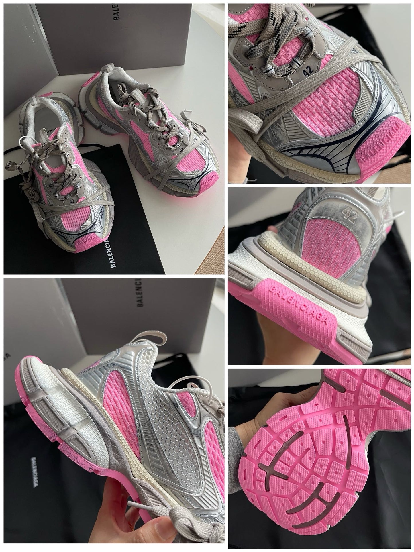 Mehrfarbige Schuhe