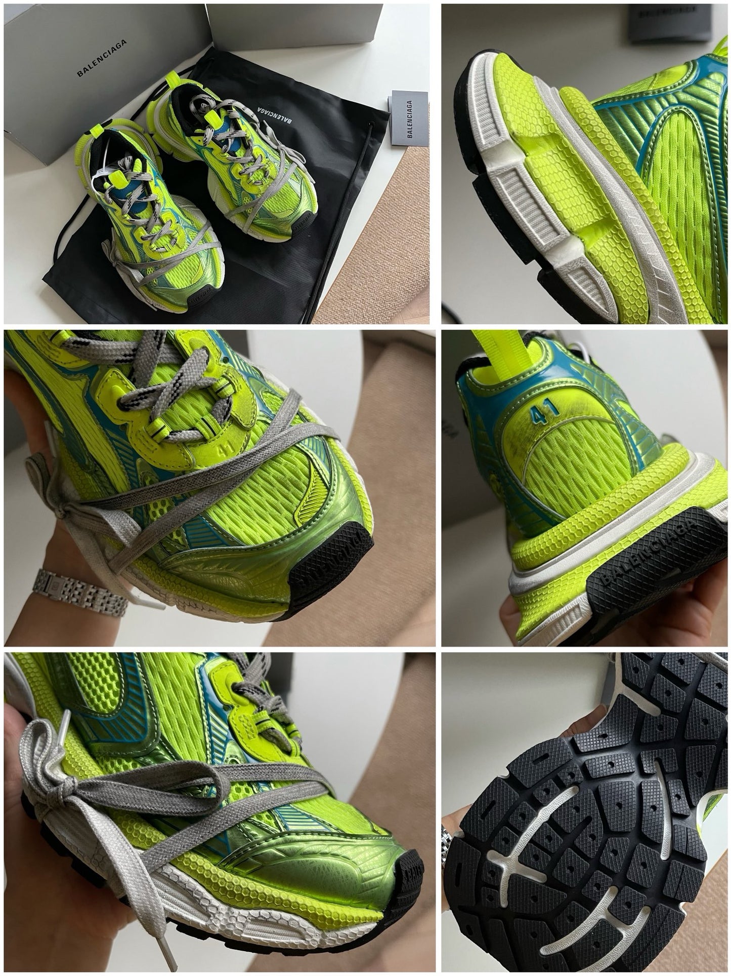Mehrfarbige Schuhe