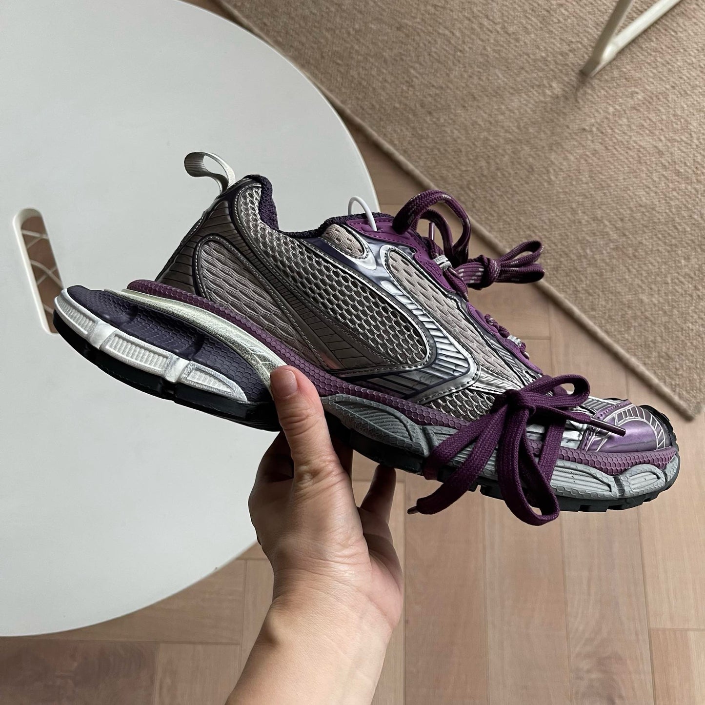 Mehrfarbige Schuhe