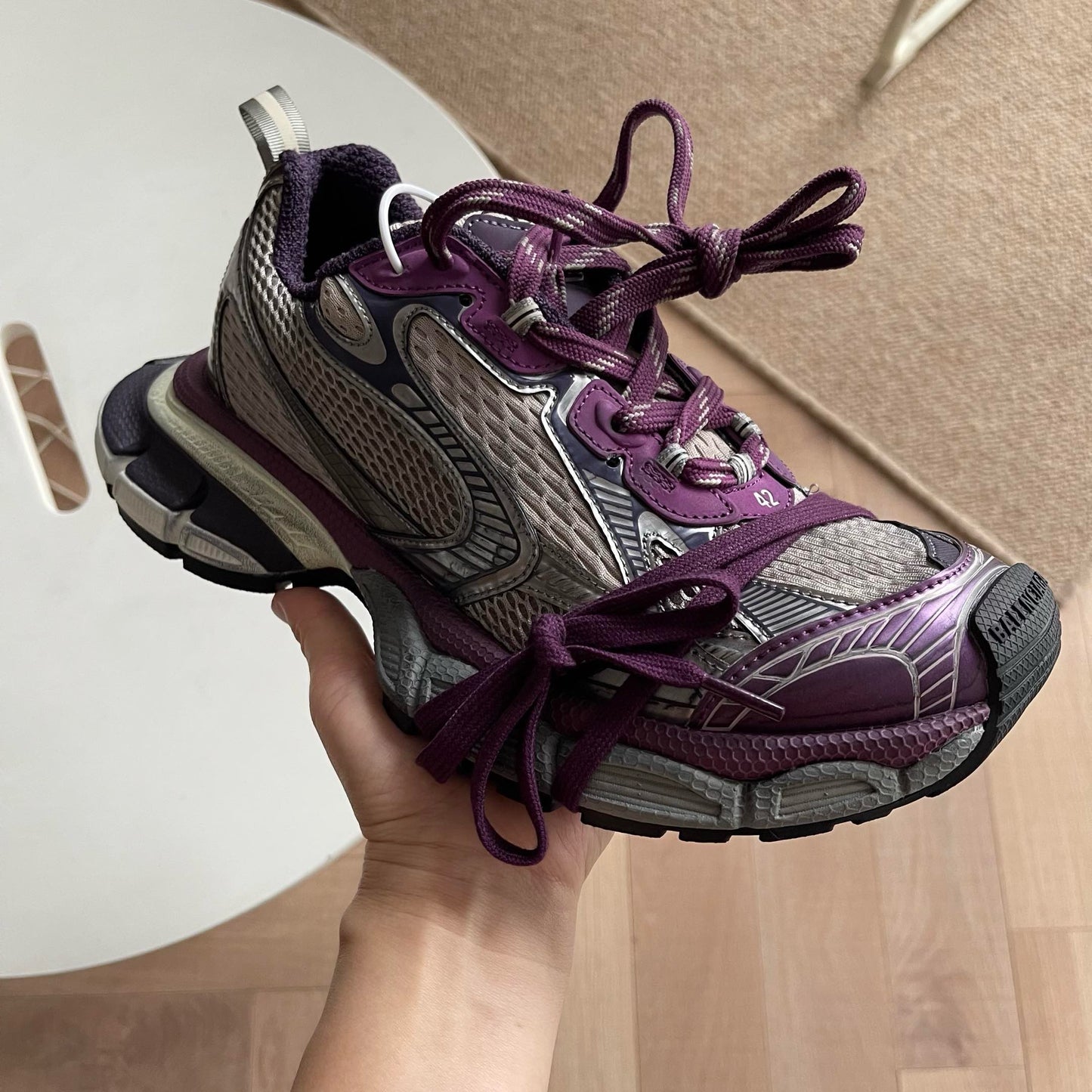Mehrfarbige Schuhe