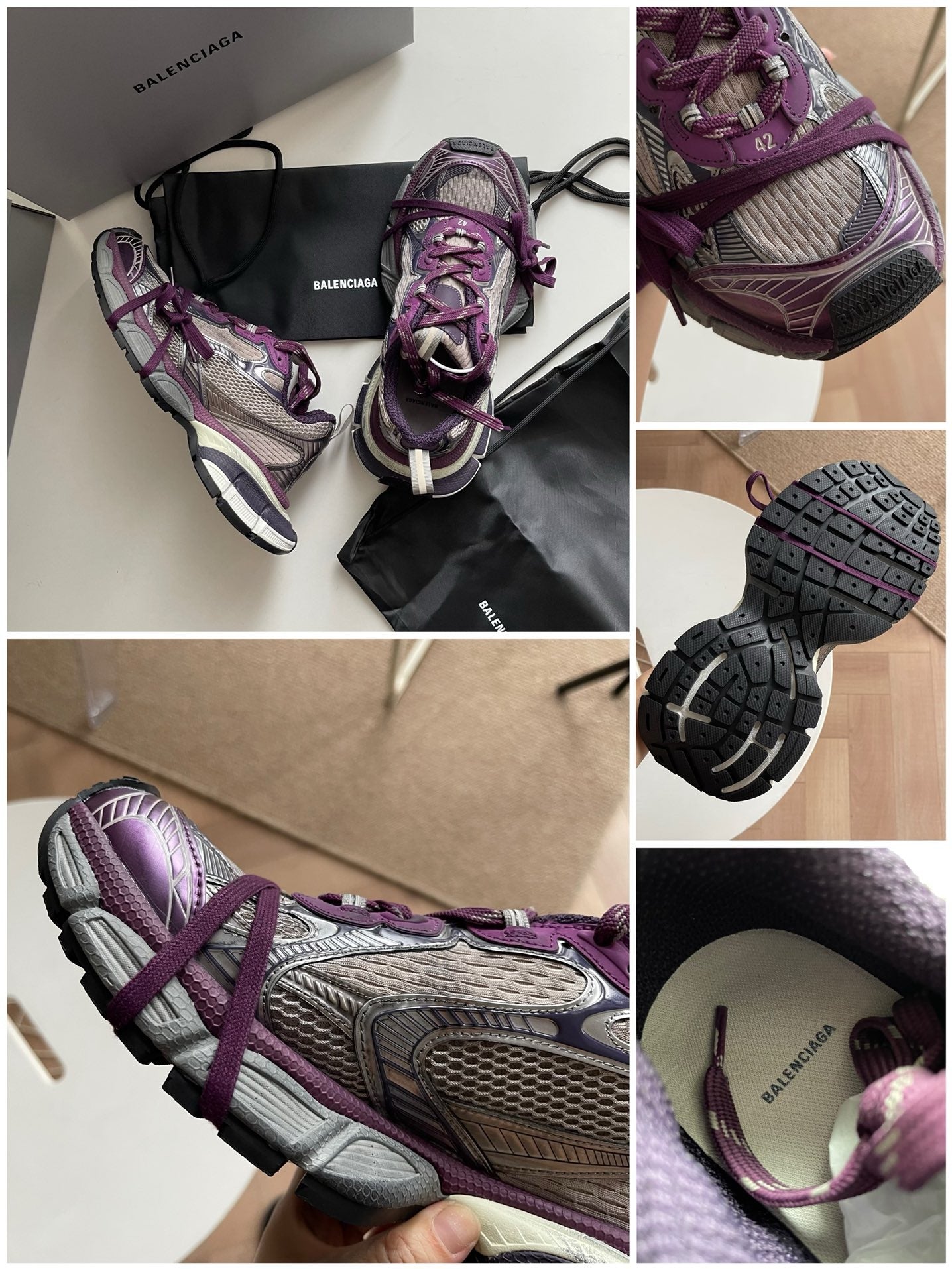 Mehrfarbige Schuhe