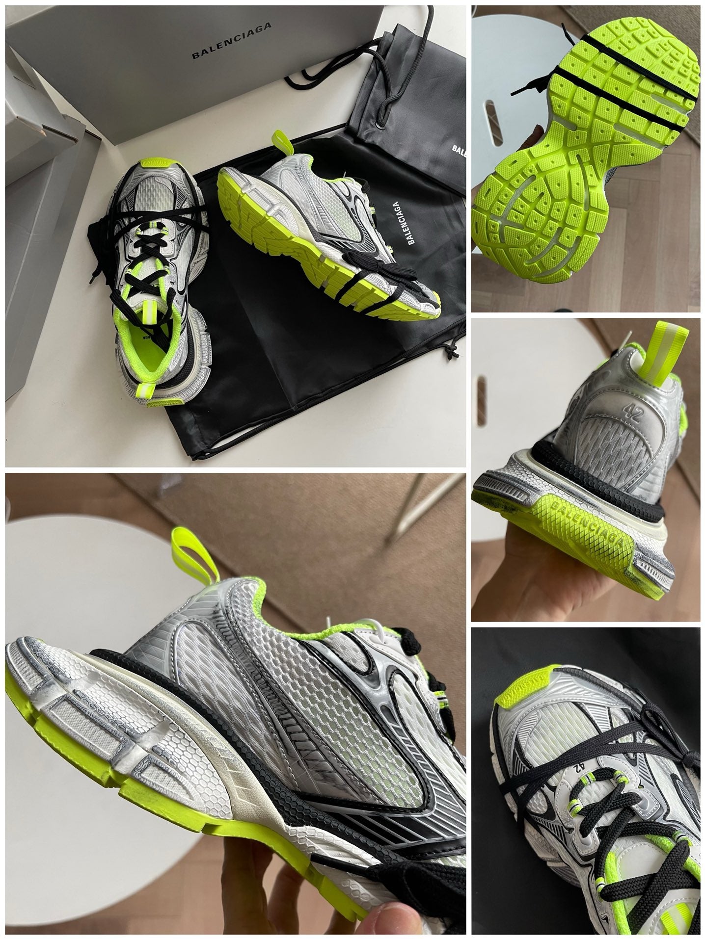 Mehrfarbige Schuhe