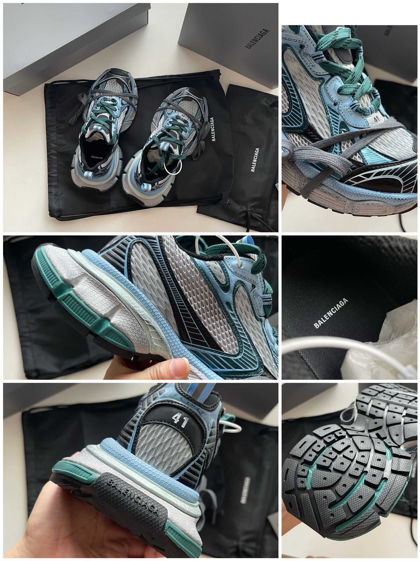 Mehrfarbige Schuhe