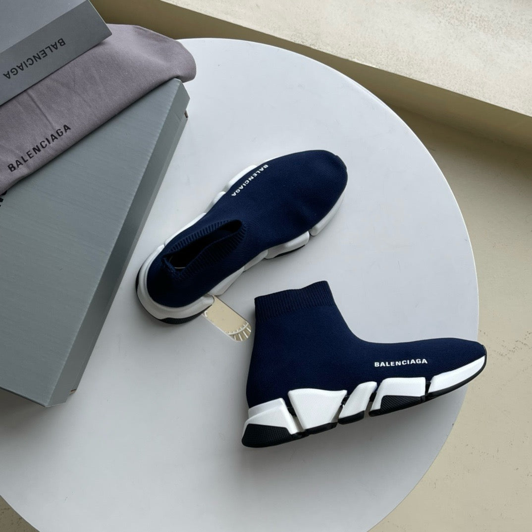 Blue and Sky blue Shoes
