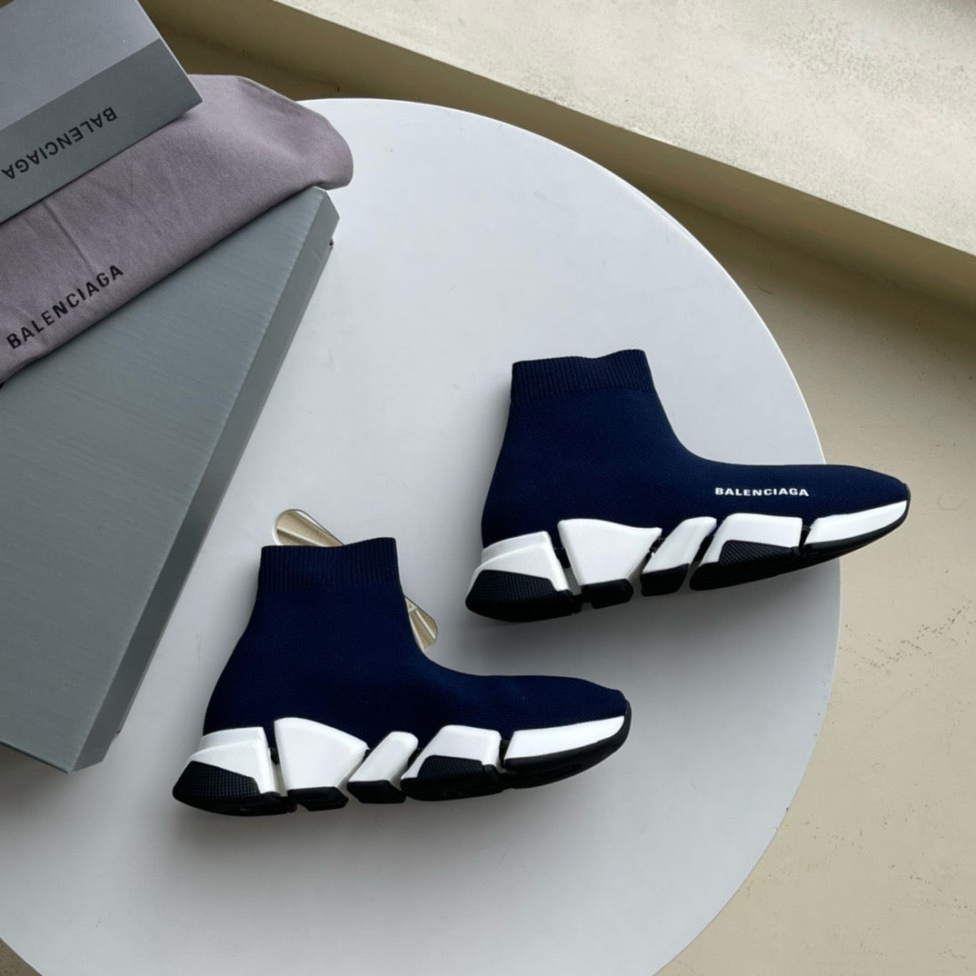 Blue and Sky blue Shoes