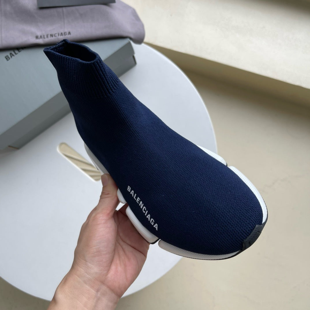 Blue and Sky blue Shoes