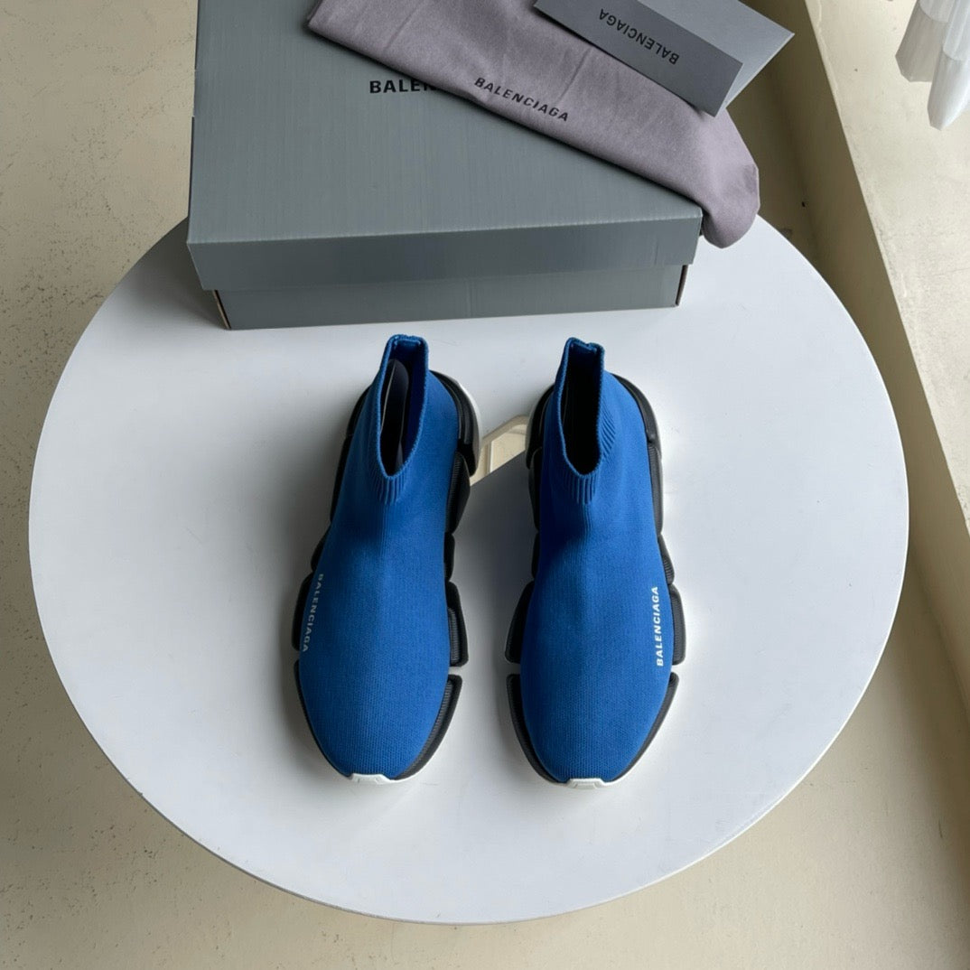 Blue and Sky blue Shoes