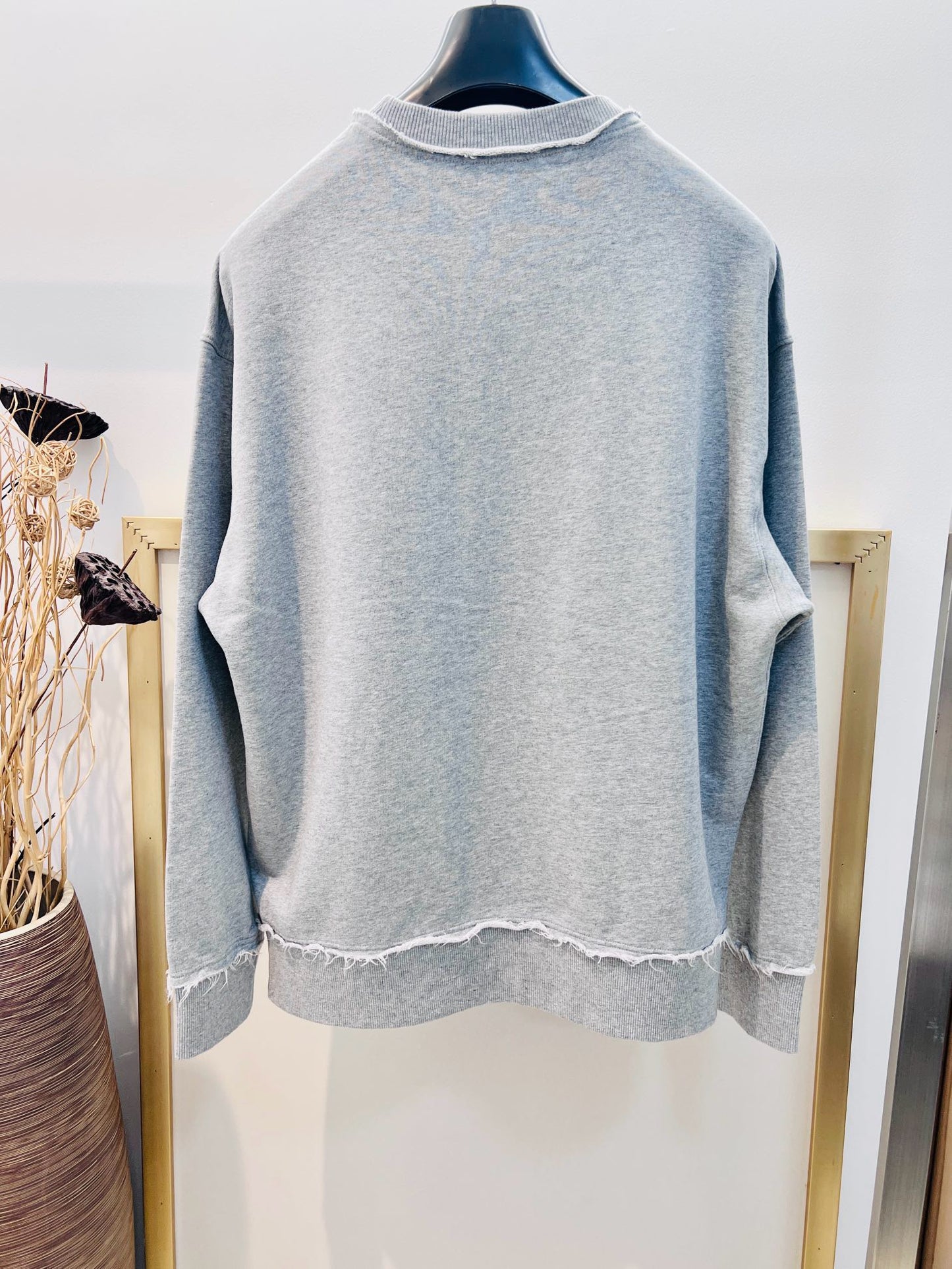 Jersey azul y gris