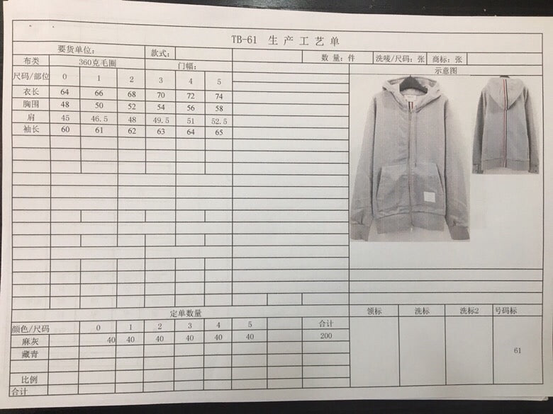 Chaqueta blanca y azul