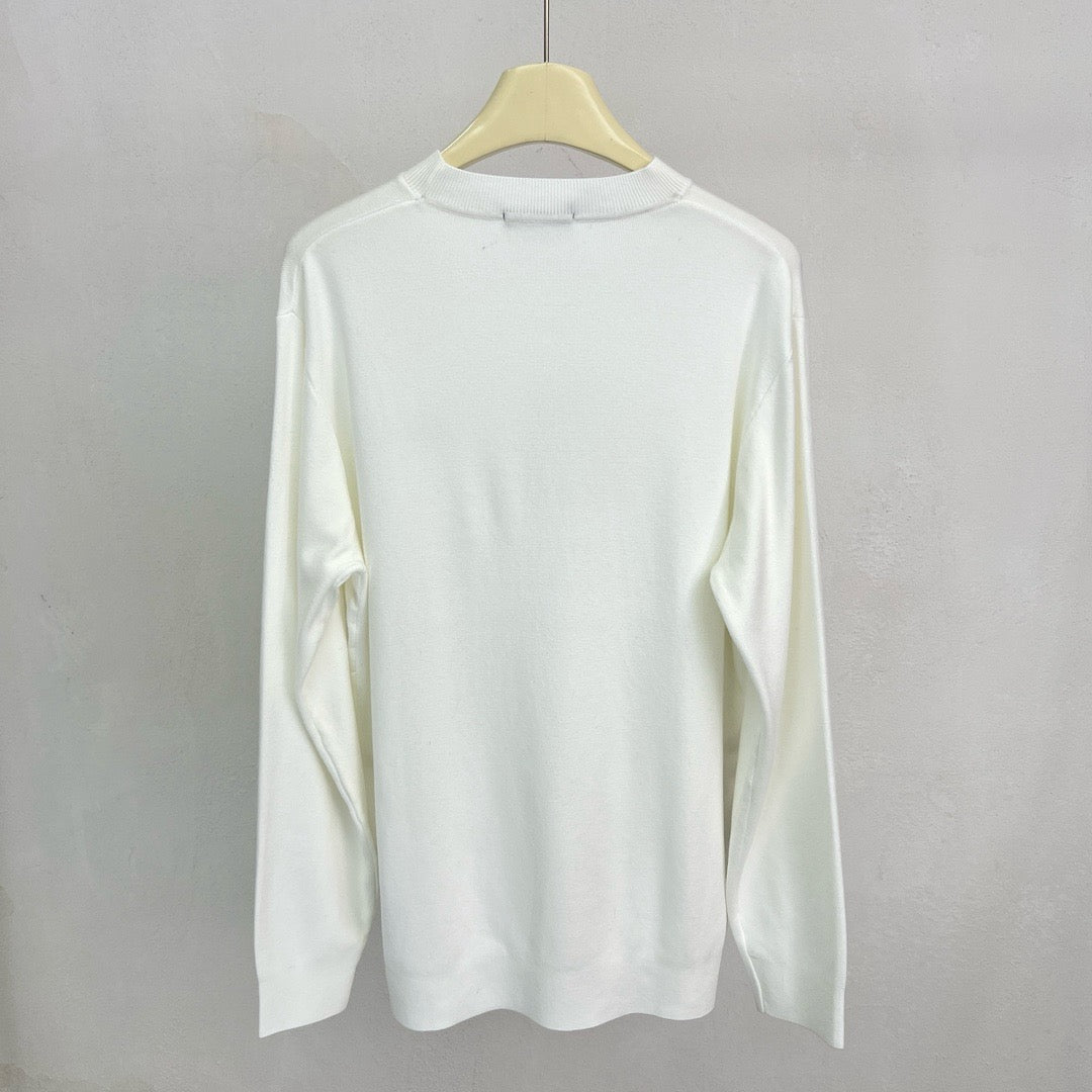 Jersey negro, gris y blanco