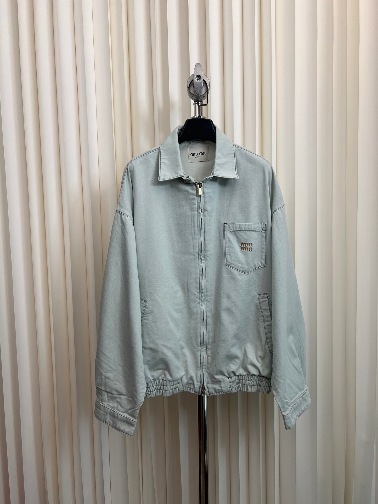 Chaqueta verde claro