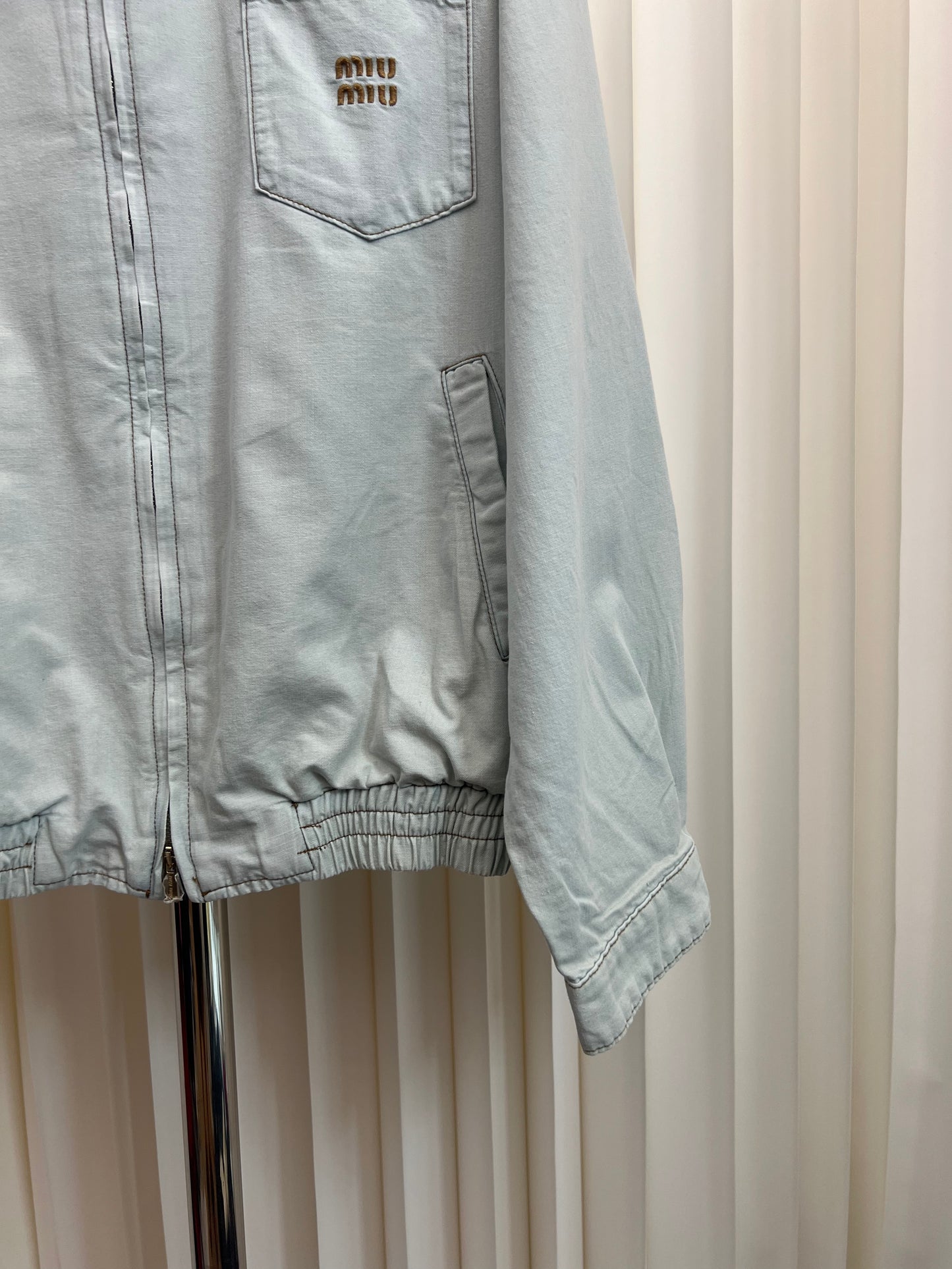 Chaqueta verde claro