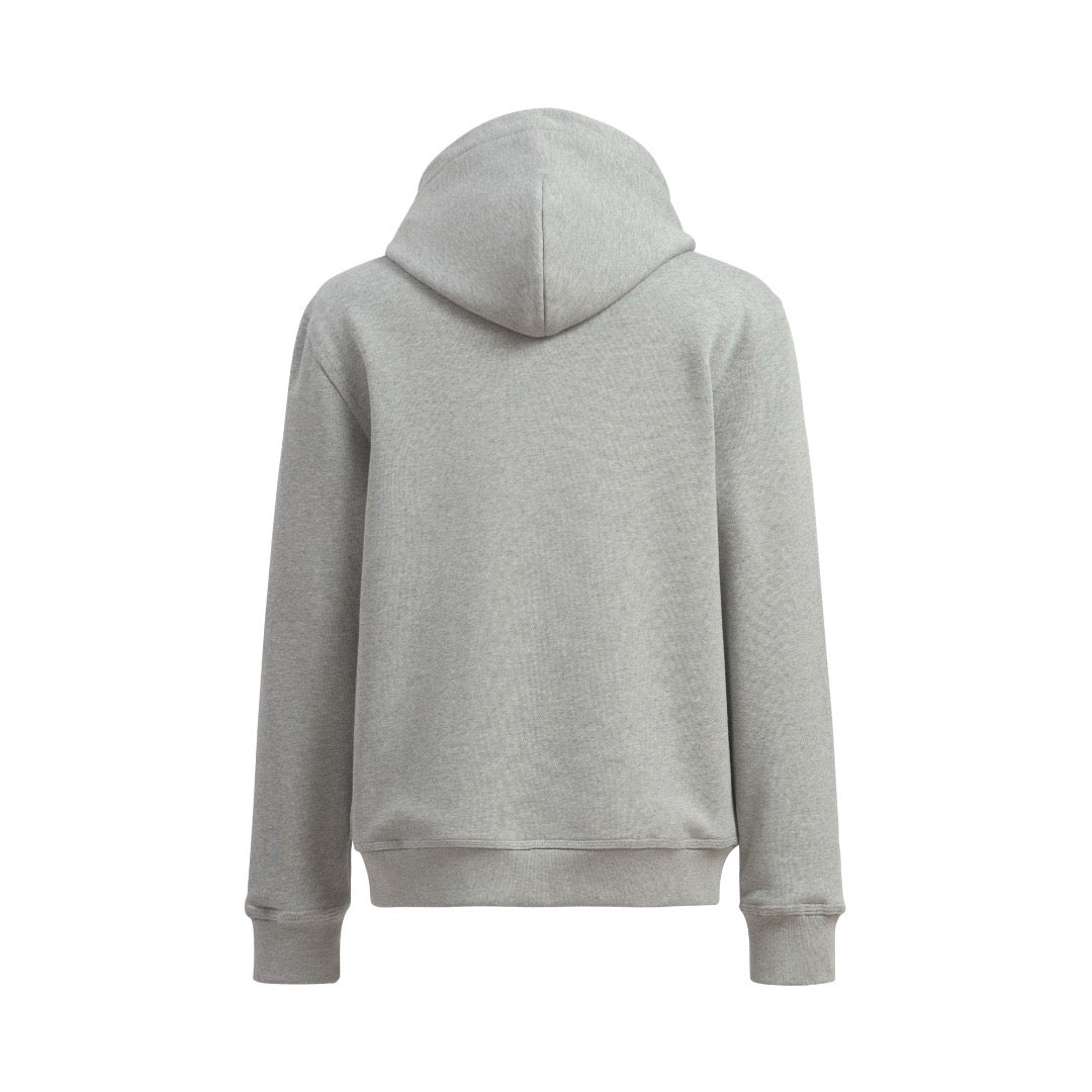 Chaqueta negra y gris