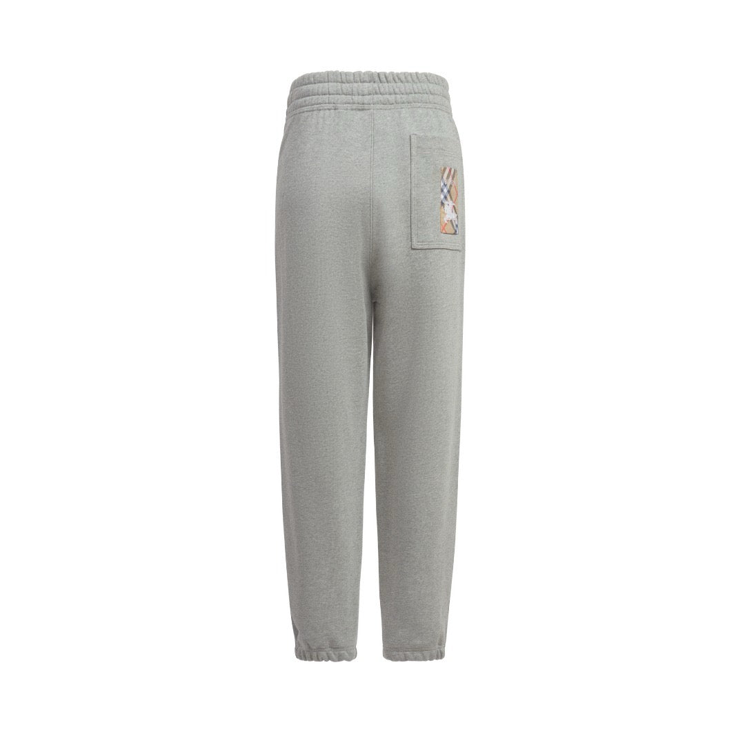 Pantalón negro y gris
