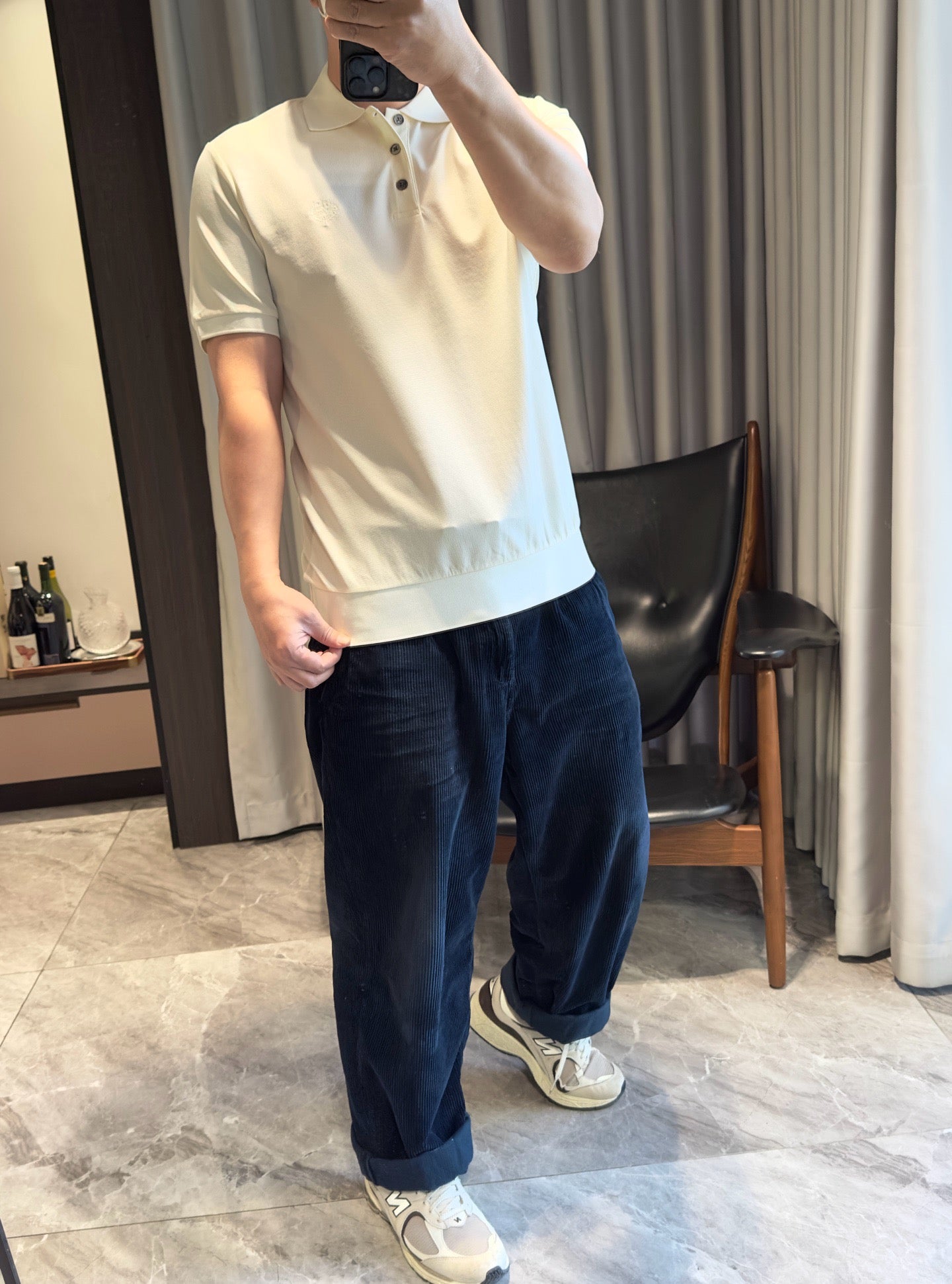 White Polo - Size XXL