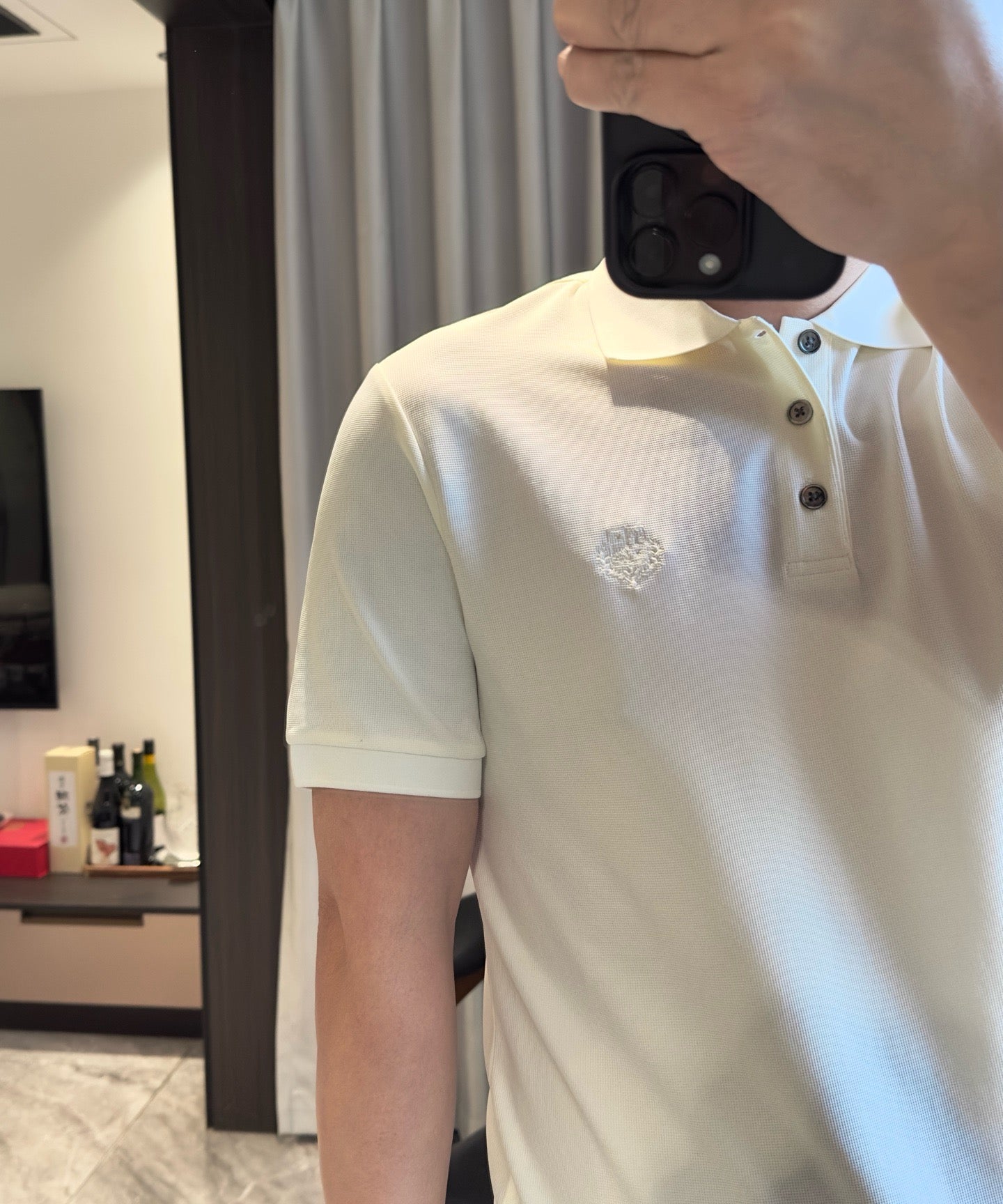 White Polo - Size XXL